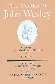 The Works of John Wesley Volume 24