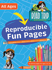 VBS 2025 Road Trip All Ages Reproducible Fun Pages