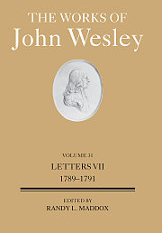 The Works of John Wesley Volume 31