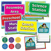 VBS 2025 Road Trip Activity Center Signs & Publicity Pack