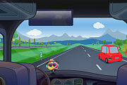 VBS 2025 Road Trip 3-Panel Decorating Mural (Tiles to 6