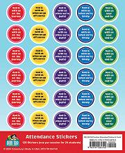 VBS 2025 Road Trip Attendance Stickers (Pkg of 24)